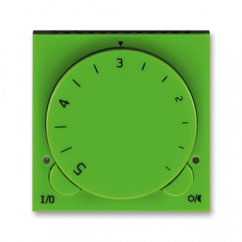 termostat univerzální otočný LEVIT 3292H-A10101 67 zelená/kouř.černá